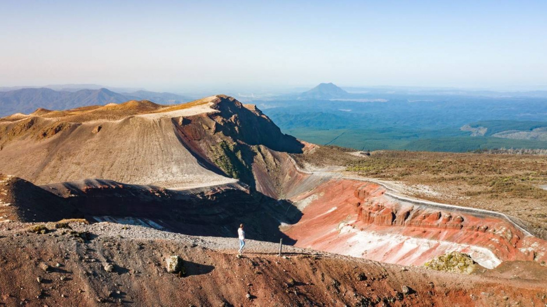 Drive To The Top Of Mount Tarawera